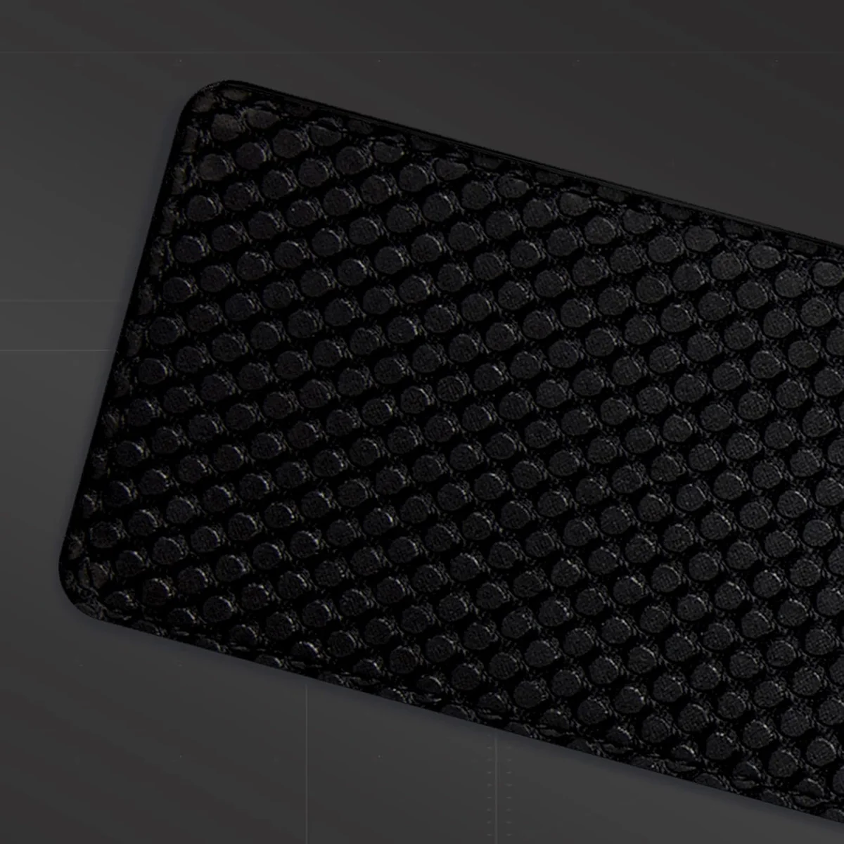 HyperX Wrist Rest underside close-up showing the anti-slip base