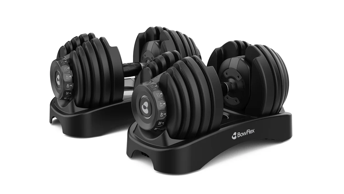 Bowflex SelectTech 552 Adjustable Dumbbells (Results Series) hero view