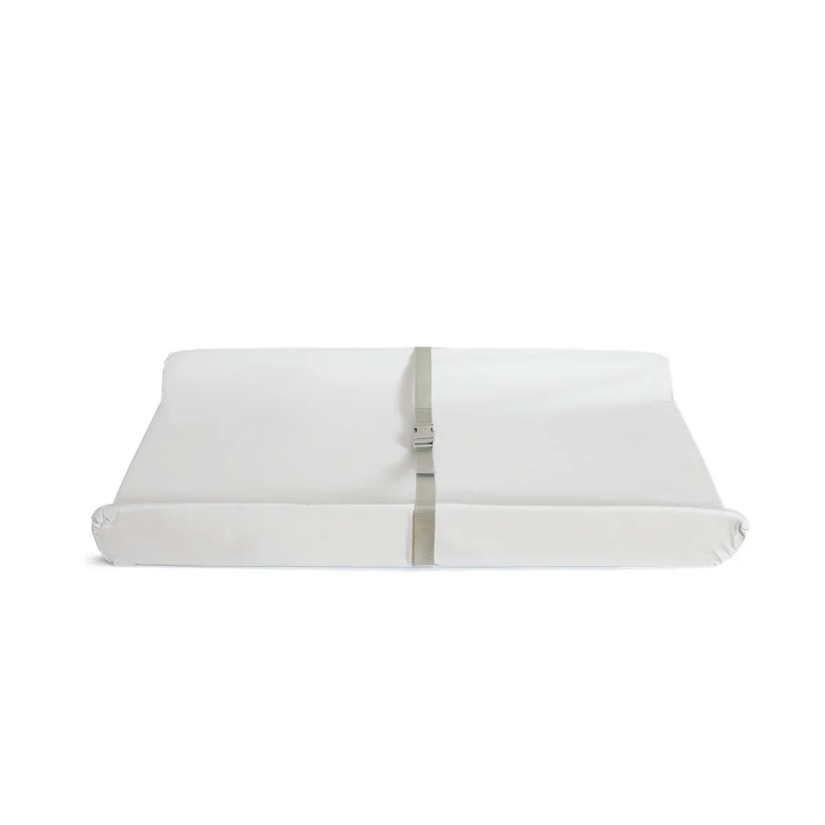 Munchkin Secure Grip Changing Pad front view showing contoured sides and center safety strap