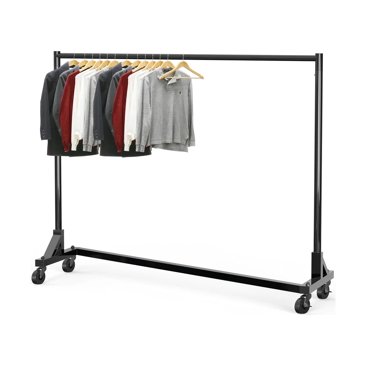Simple Houseware Industrial Grade Z-Base Garment Rack