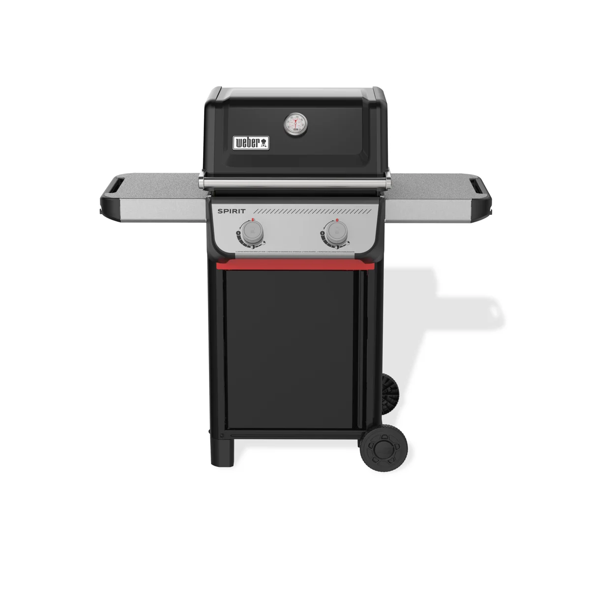 Weber Spirit E-210 gas grill — straight front view