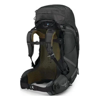 Osprey Atmos AG 65 rear view showing Anti-Gravity suspended mesh back panel and harness system