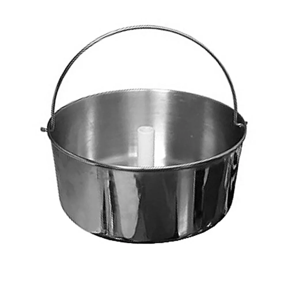 Whynter ICM-201SB removable stainless steel mixing bowl with paddle, close-up detail