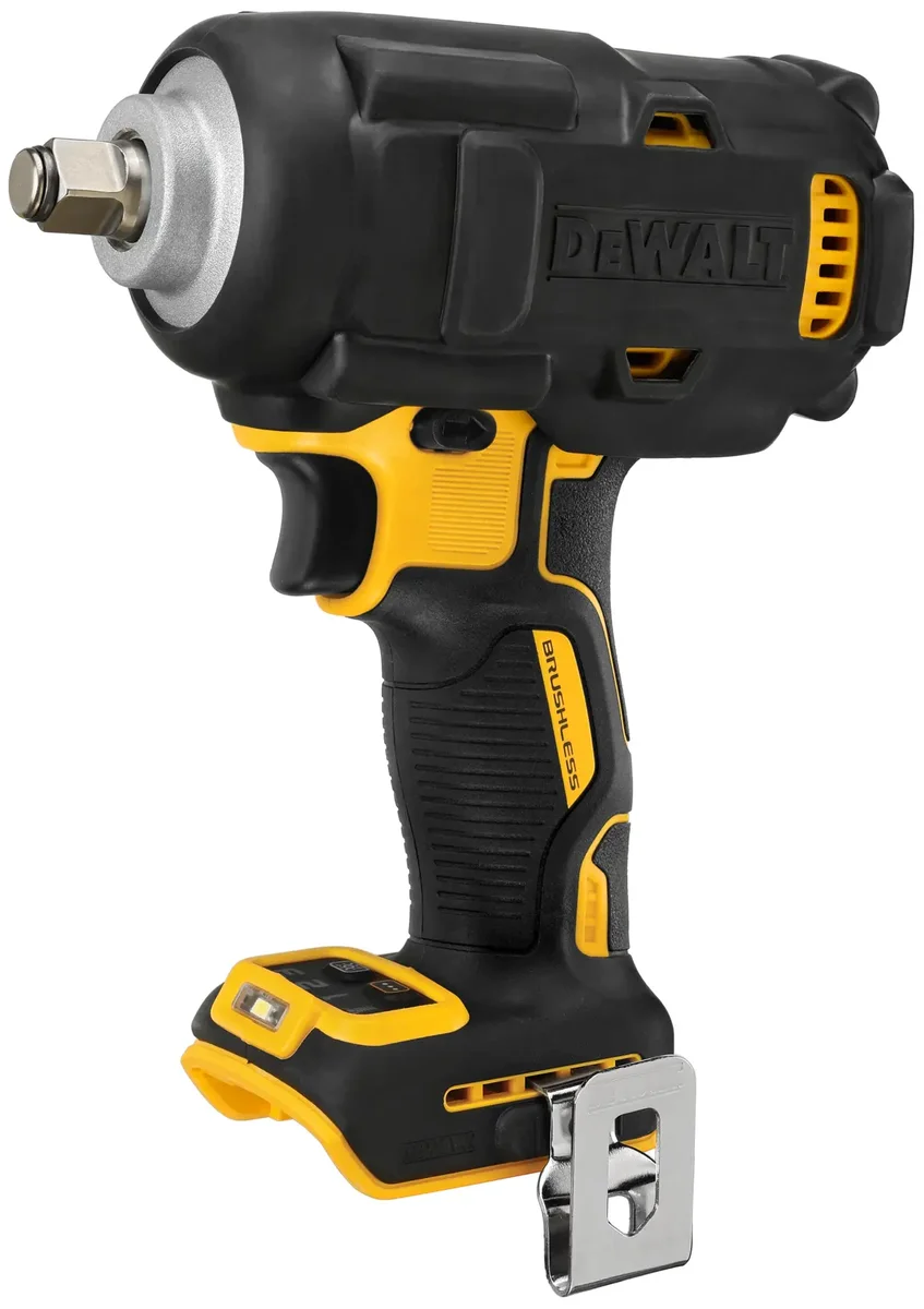 DeWalt DCF891 Mid-Torque Impact Wrench black body colorway showing drive and torque selector