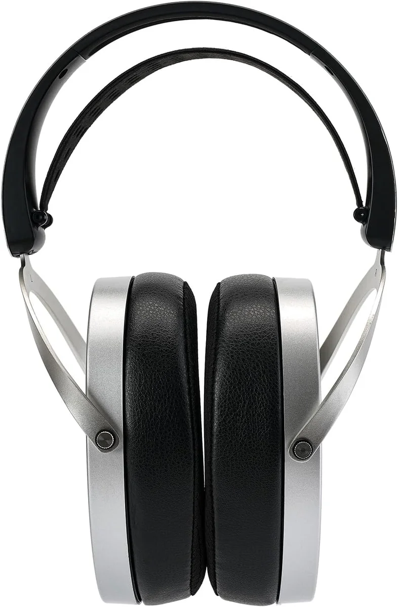 HiFiMan Edition XV front view showing both earcups and suspension strap