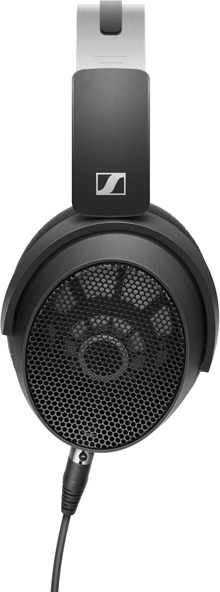 Sennheiser HD 490 Pro side profile showing the Sennheiser logo on the headband