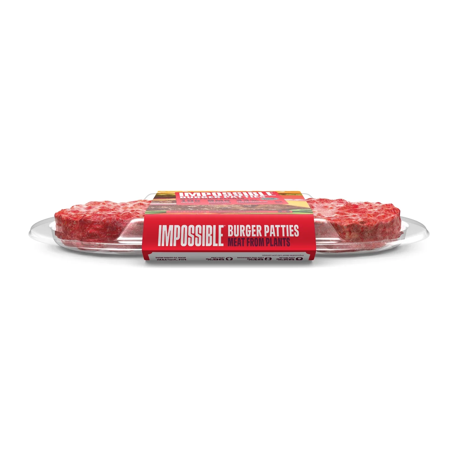 Impossible Burger Plant-Based Patties packaging